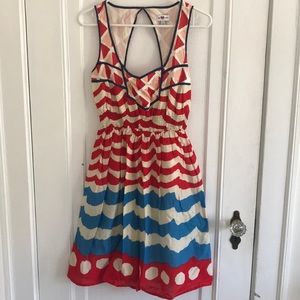 ANTHROPOLOGIE Patriotic dress